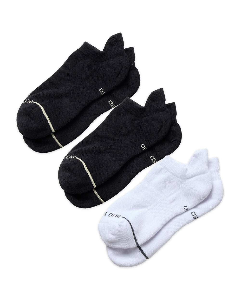 Custom 3 Pack Core Ankle Socks