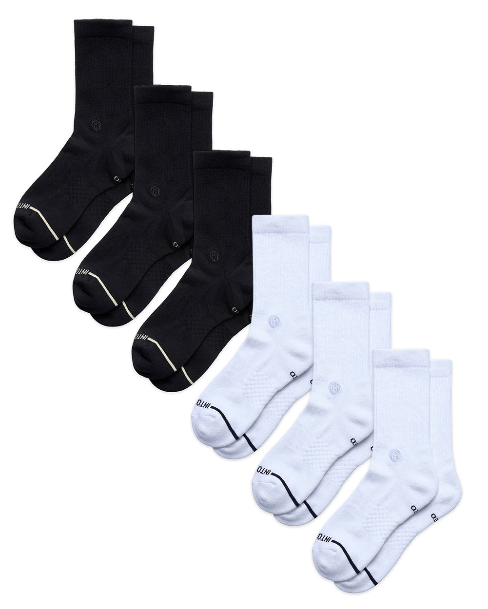 Custom 6 Pack Core Crew Socks