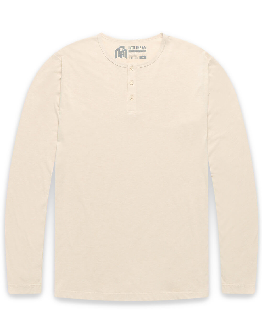 Long Sleeve Henley Tee - Non-Branded
