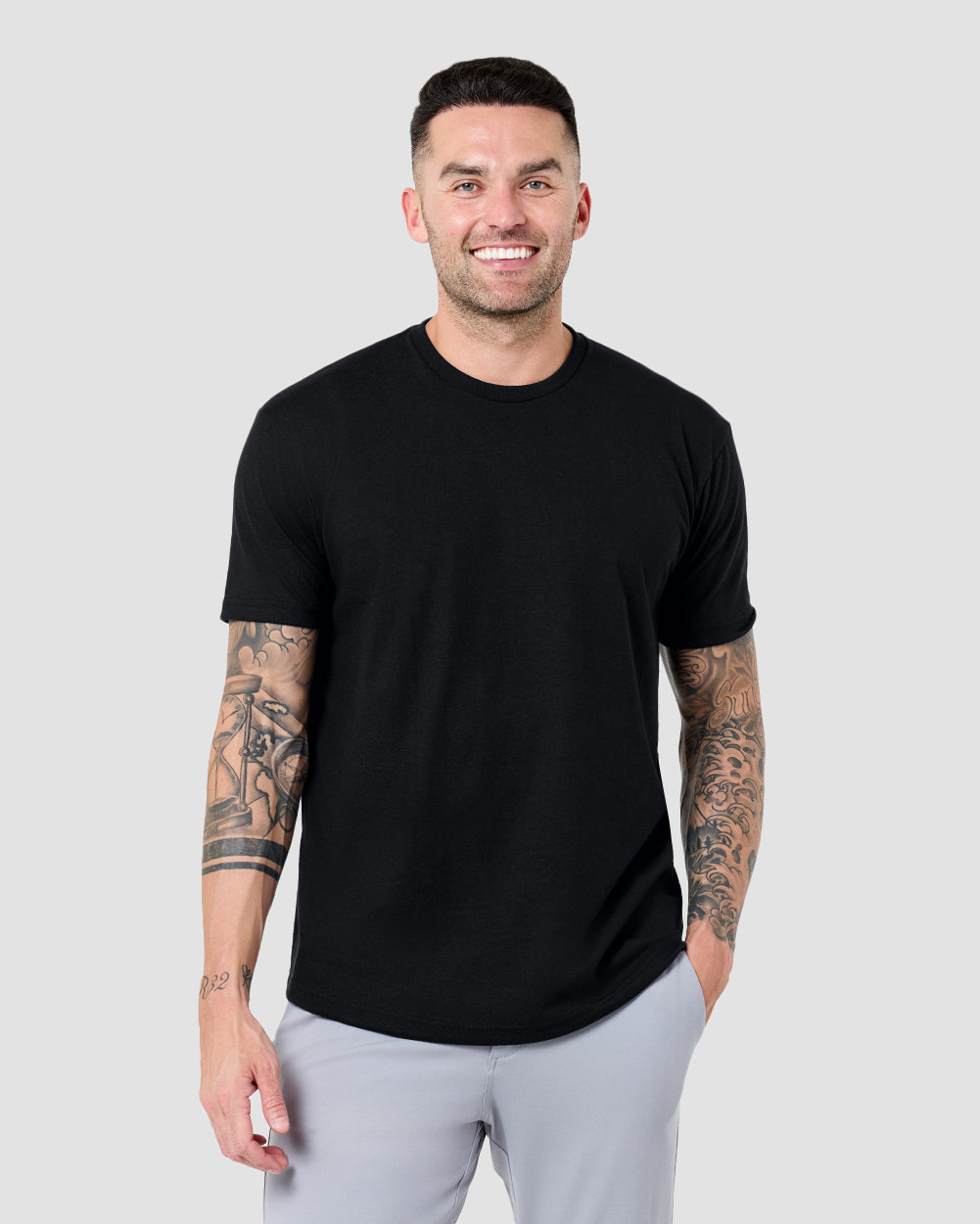Curved Hem Tee