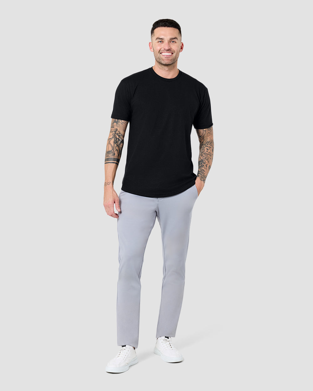 Curved Hem Tee