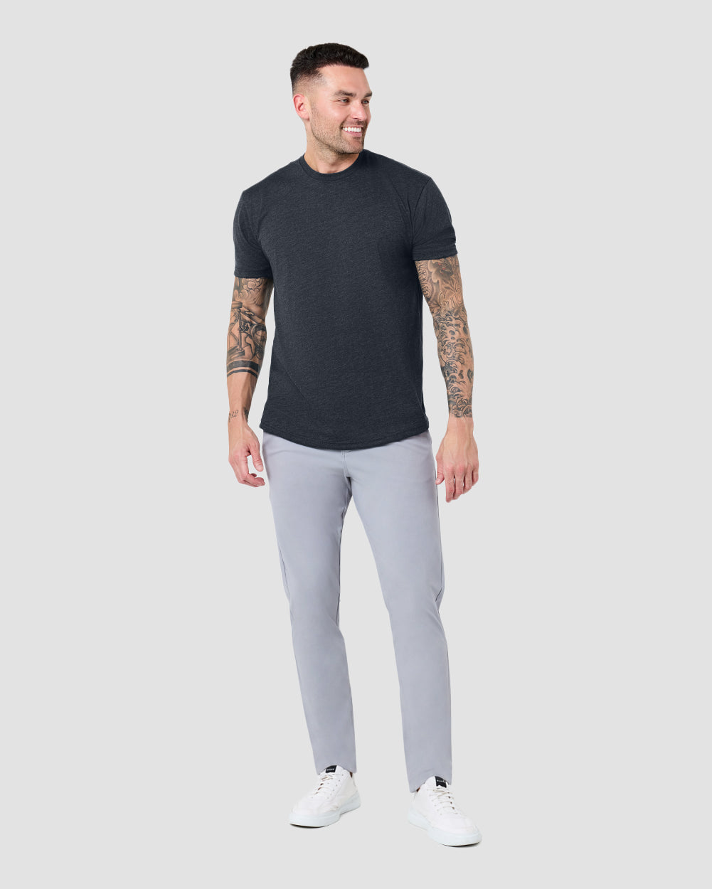 Curved Hem Tee