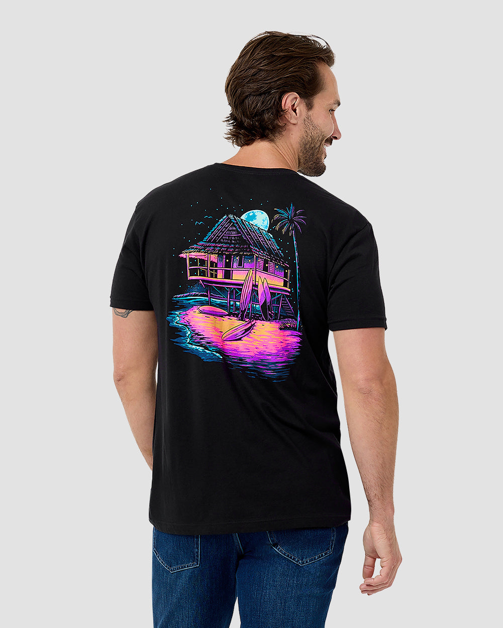 Moonlit Bungalow Tee