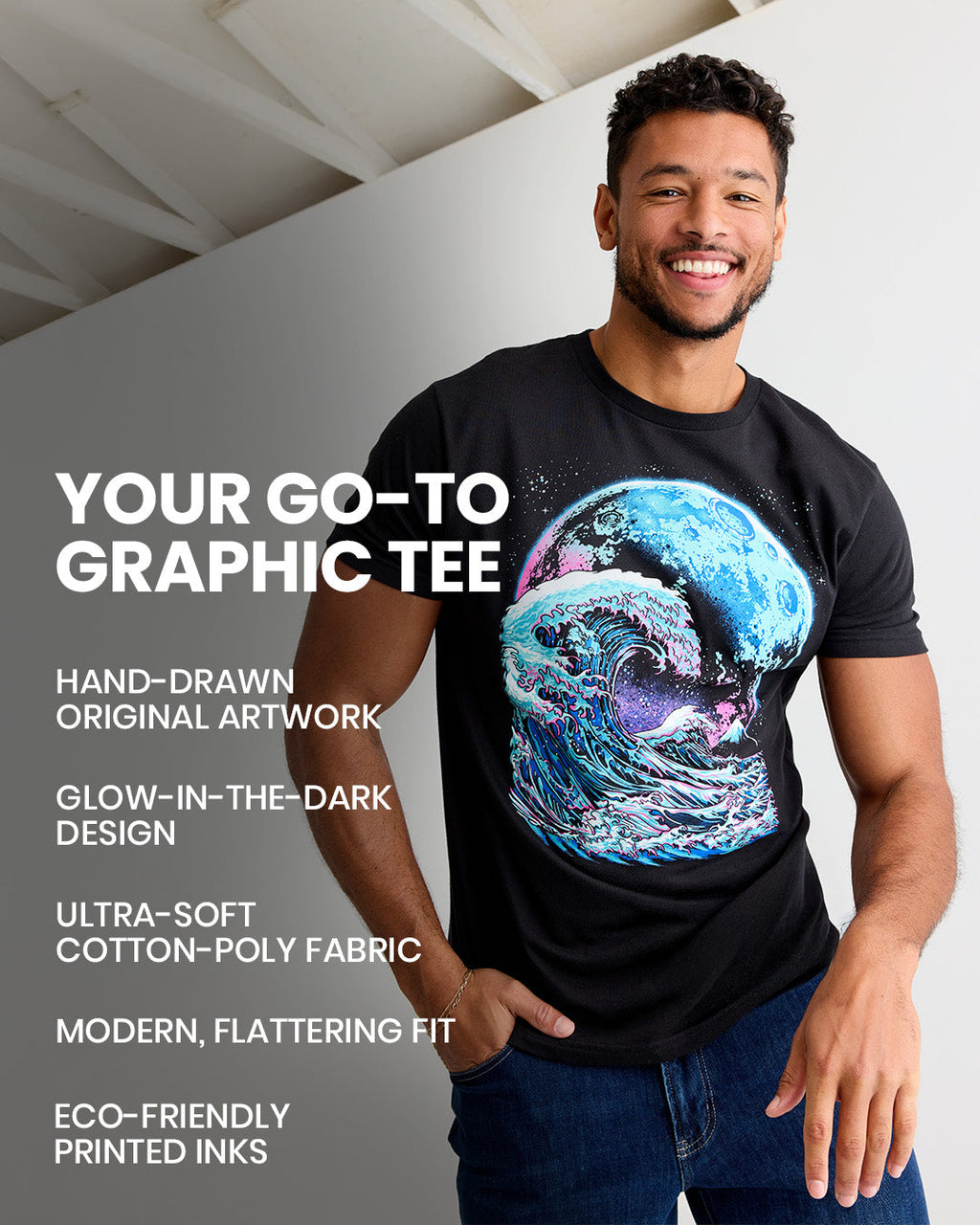 Tidal Surge Glow-in-the-Dark Tee
