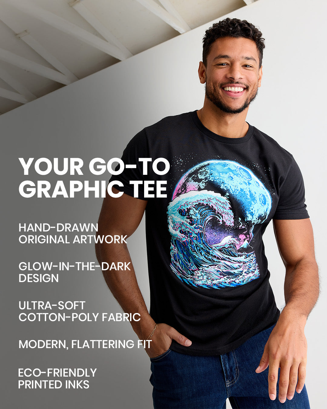 Tidal Surge Glow-in-the-Dark Tee