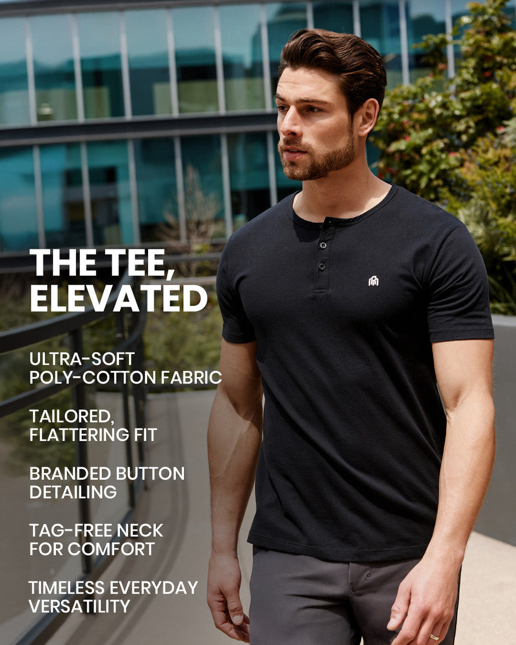 Henley Tee - Non-Branded