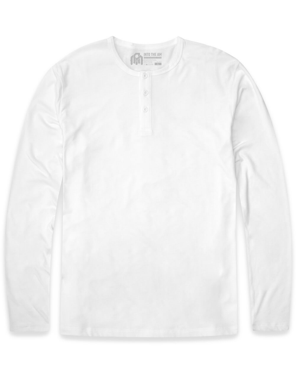 Long Sleeve Henley Tee - Non-Branded