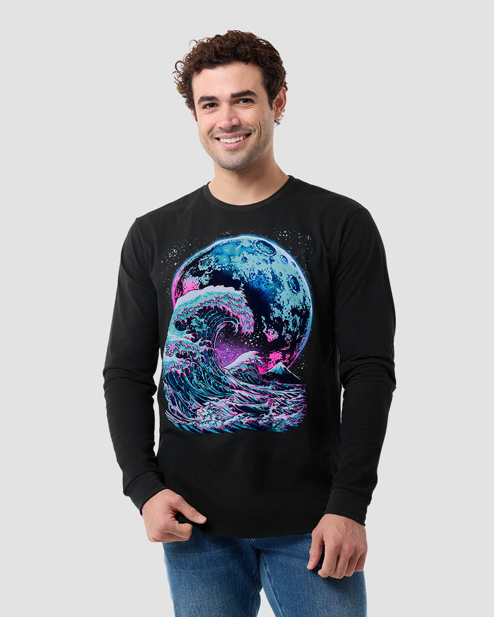 Tidal Surge Glow-in-the-Dark Long Sleeve Tee