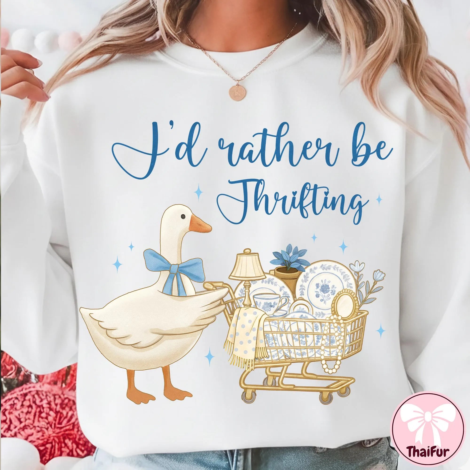 I’d Rather Be Thrifting PNG