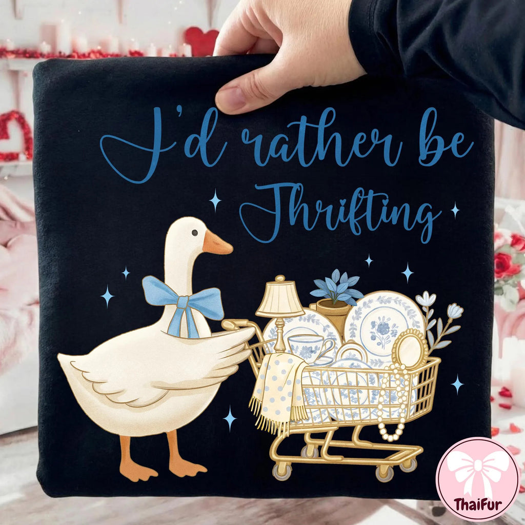 I’d Rather Be Thrifting PNG