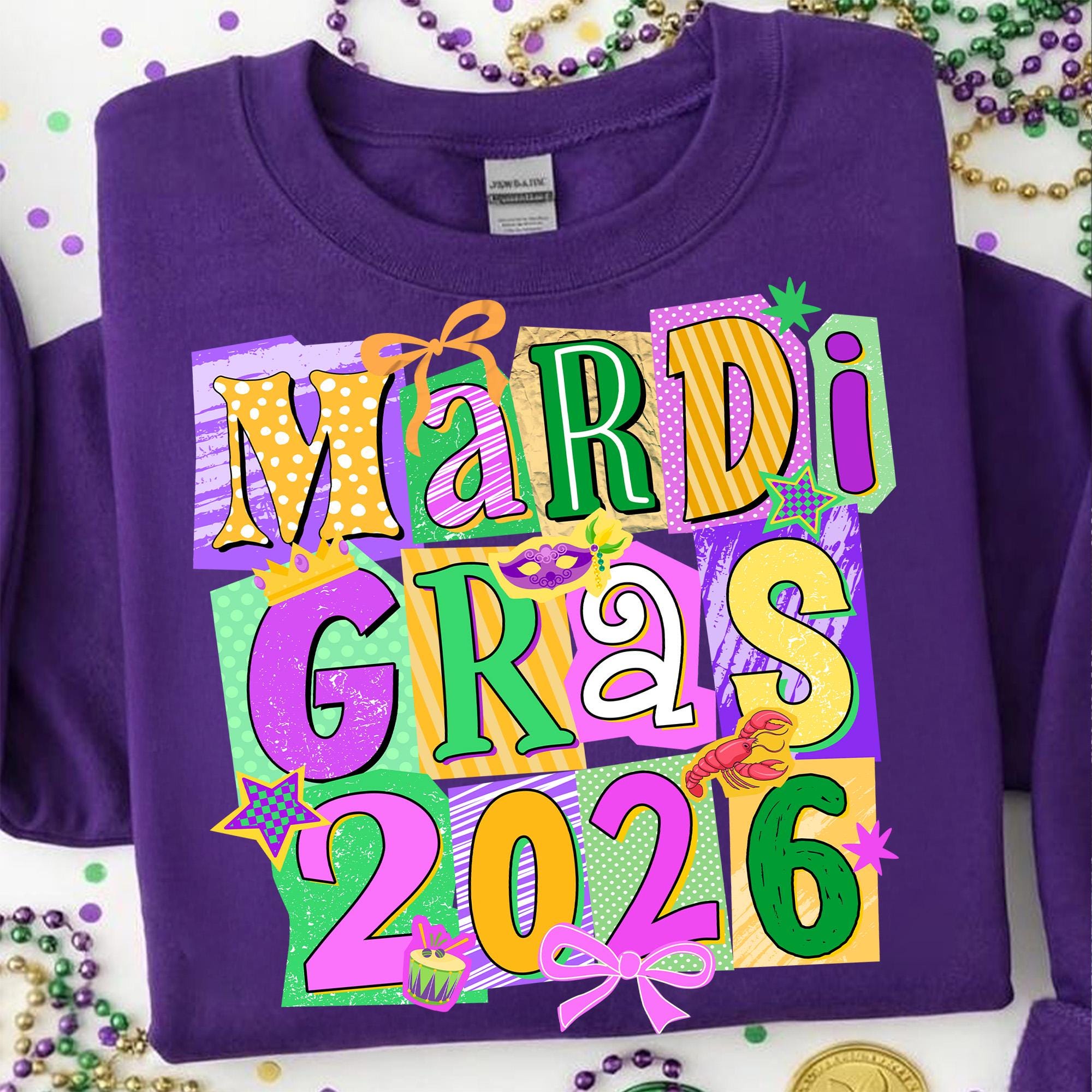 Mardi Gras 2026 PNG