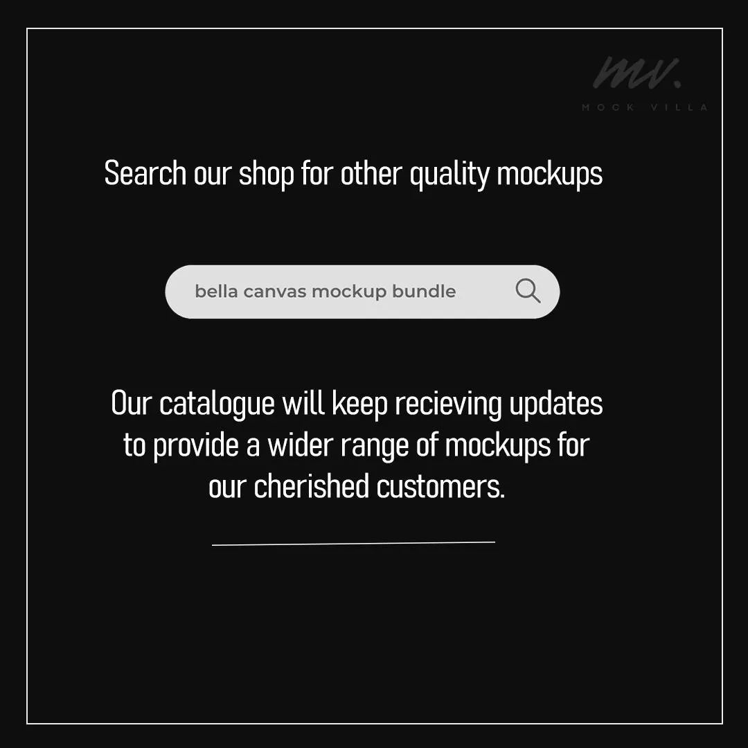 Gildan 5000 Black Tee Mockup PNG