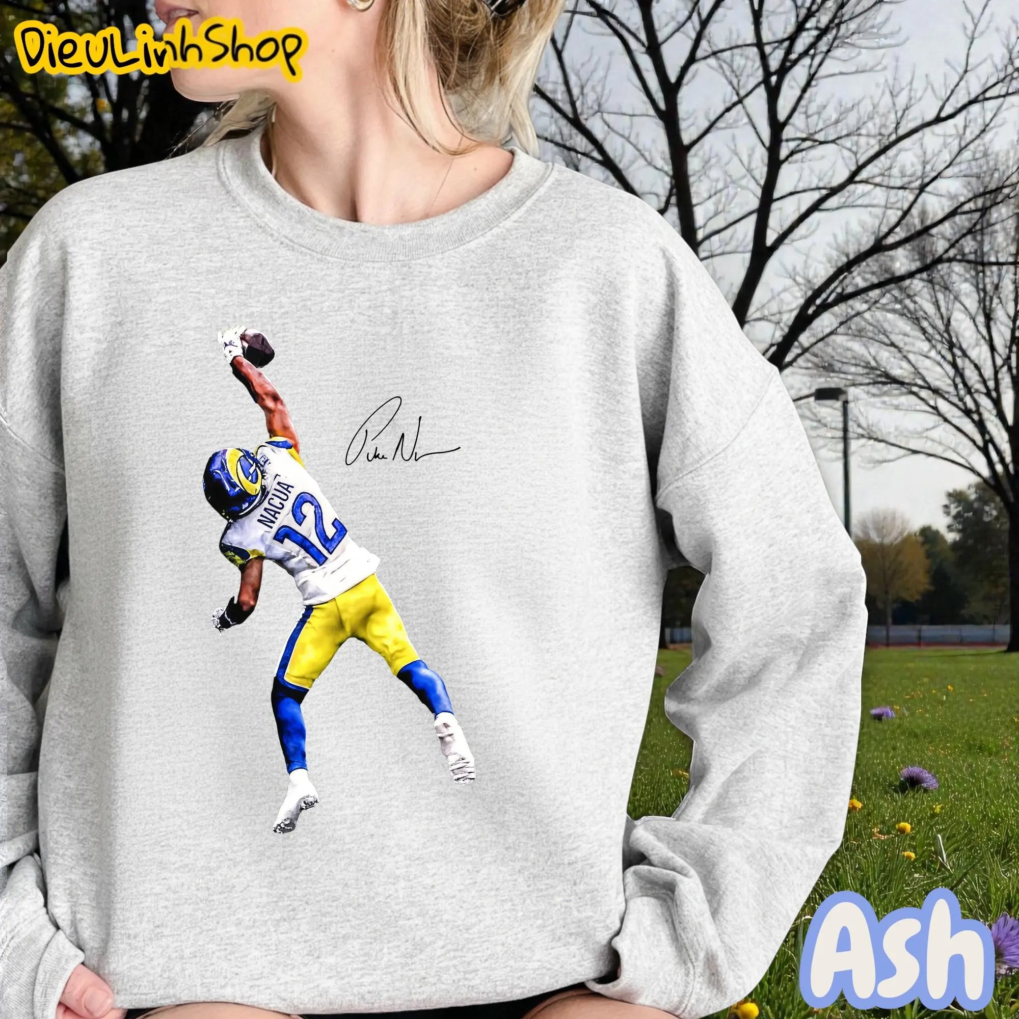 Puka Nacua The Catch PNG / SVG Digital Design