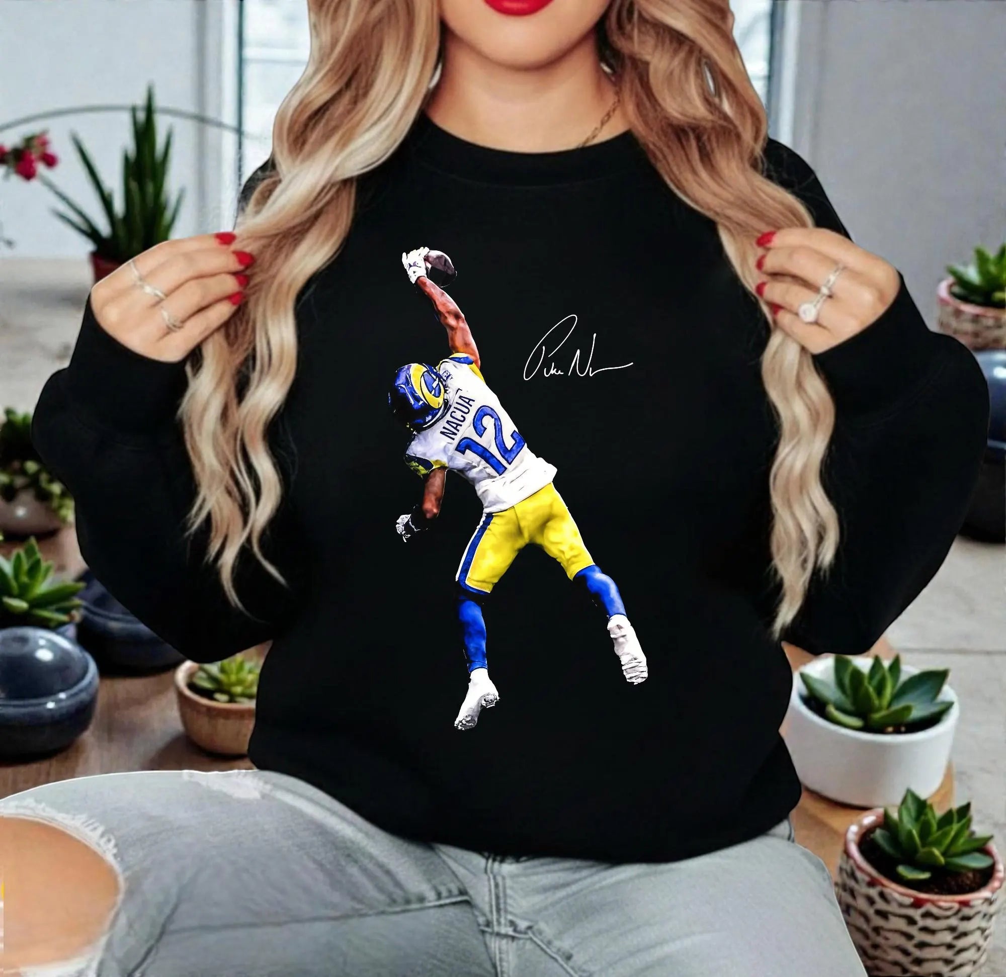 Puka Nacua The Catch PNG / SVG Digital Design