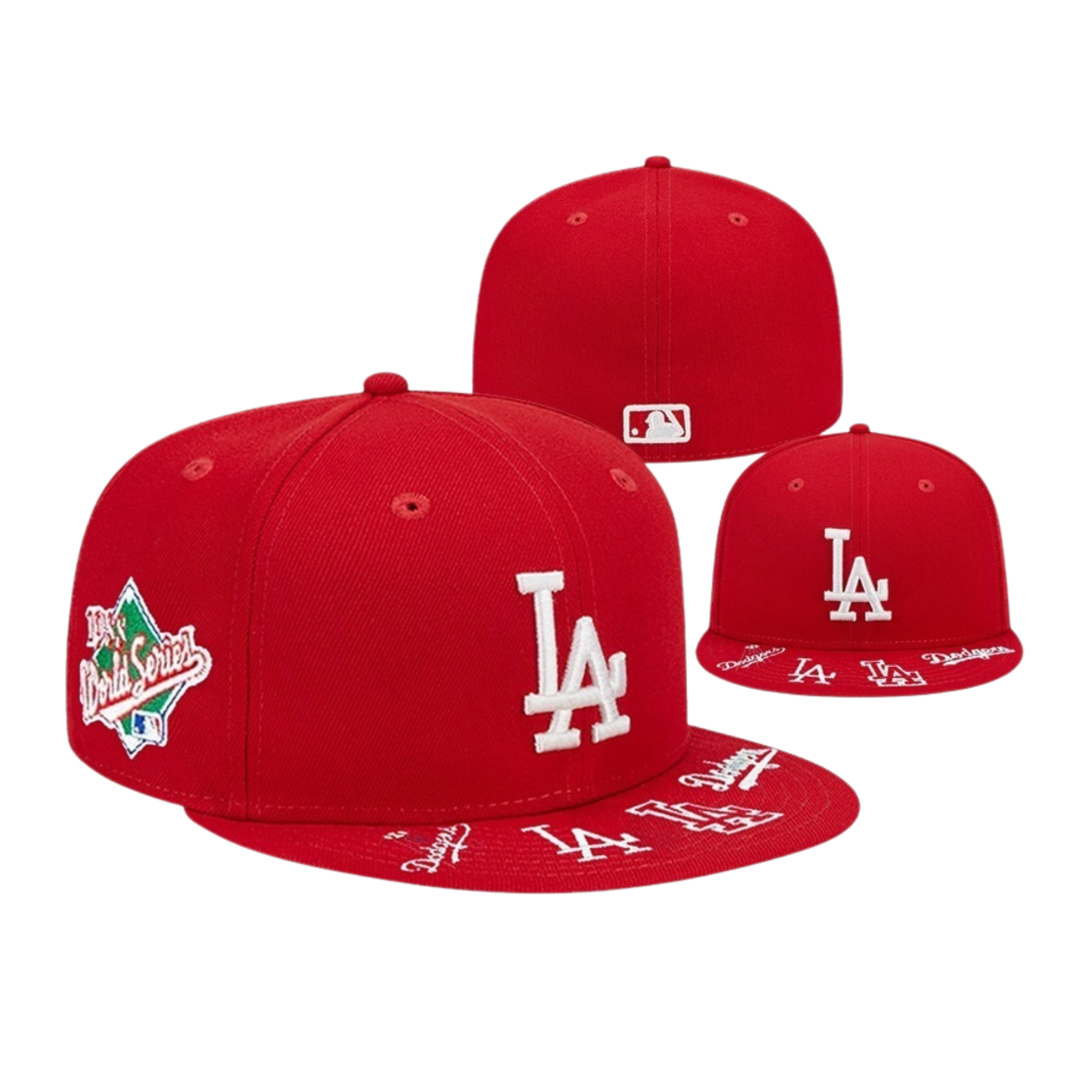 New Era LA Dodger 59FIFTY Fitted Cap – 1999 World Series Patch & Graphic Visor Design