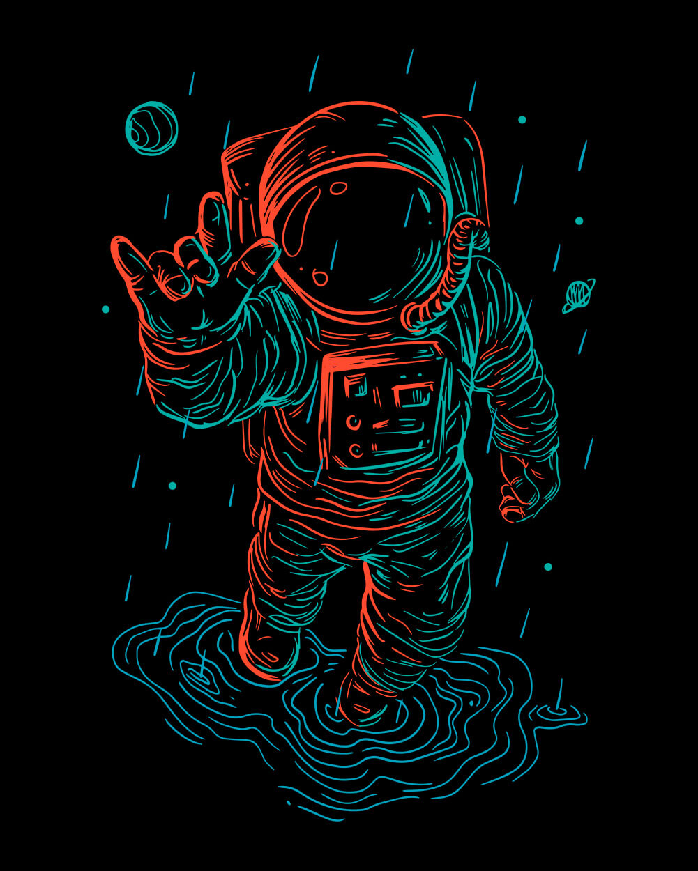 Universal Love II Glow-in-the-Dark Tee