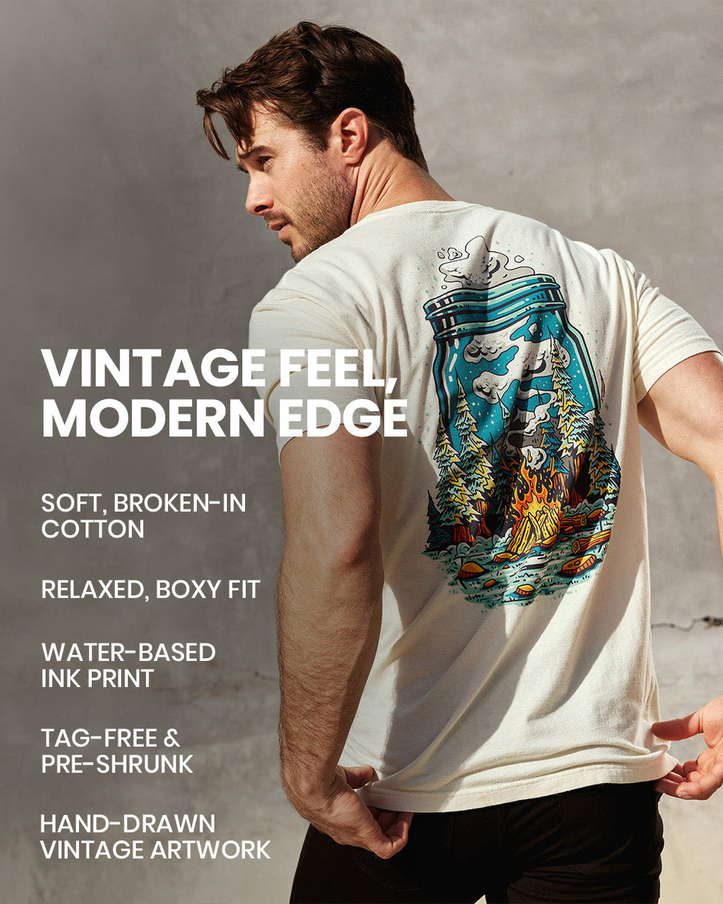 Wild Retreat Vintage Tee