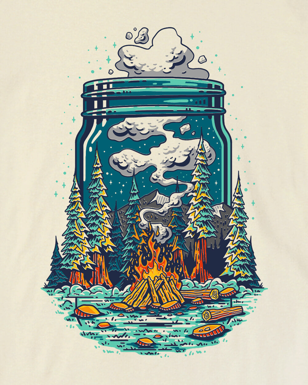 Wild Retreat Tee
